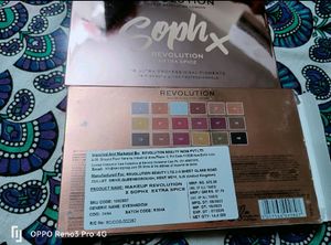 Sophx Revolution Extra Spice 18 Shades eyeshadow P