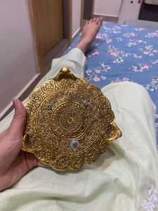 Brass Pooja Thali