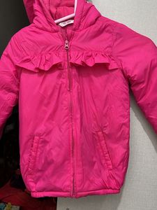 Branded Neon Pink Jacket For 6-8 Yr