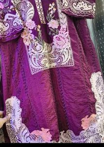Pakistani Purple Color Suite