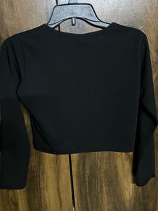 Black Long Sleeve Top
