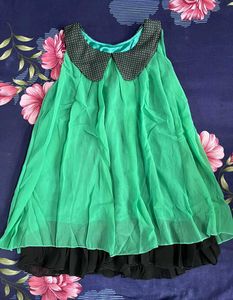 Green Polka Dot Dress