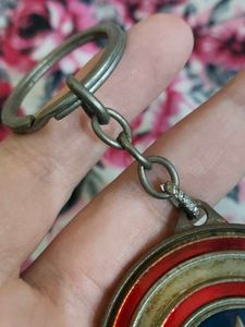 Captain America Shield Keychain