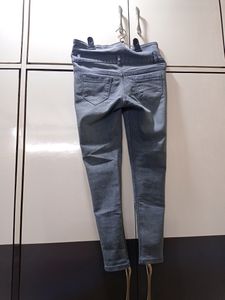 22. 4 Button Grey Jeans For Women