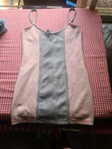 Colorblock Corset Dress
