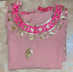 Elegant Pink Kurta Set