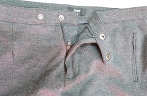 MAX Girls Charcoal Casual Trousers