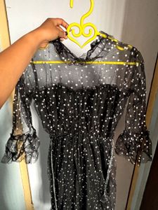 Starry Night net  Mesh and light weight Dress