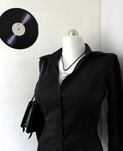 H&amp;M Black fitted Shirt