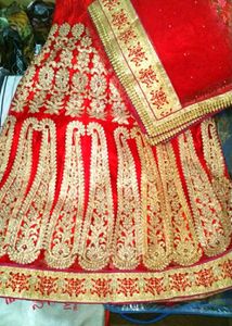 Brand New Unstitched Lengha Bridal