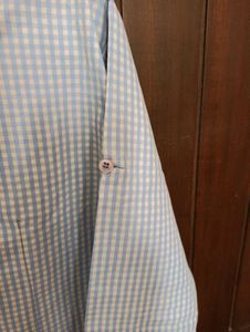 Checked Shirt 3/4 sleeve