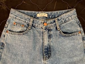 Straight Fit Denim Jeans For Women's