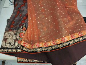 Elegant Saree( Chiffon+ Tissu)