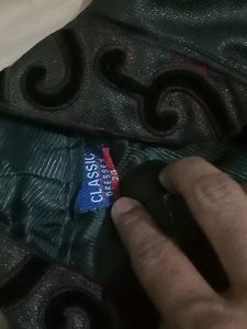 Branded Sherwani With Velvet Work On It..