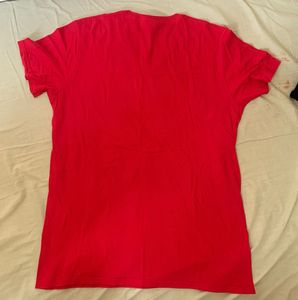 Red Support Day Drinking Tee