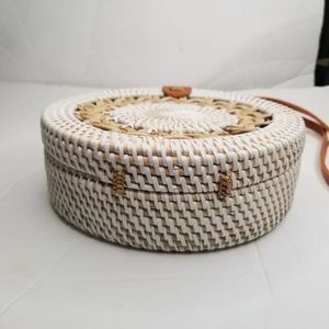 ORIGINAL HANDMADE 🌺Bali Rattan Bag🌺Boho Sling