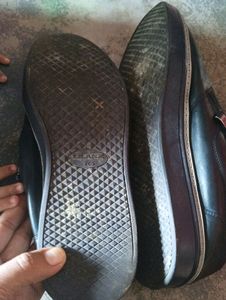 Leather Black Shoes Men- size 265/ 43