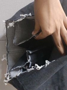 Charcoal skort