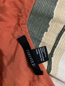 Orange Forever 21 Tank Top