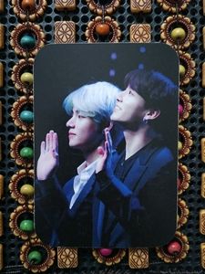 BTS TAEKOOK Photocard + Jungkook COMBO