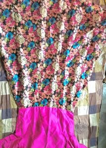 Floral Print gown