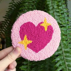 Handmade Punch Needle Coasters
