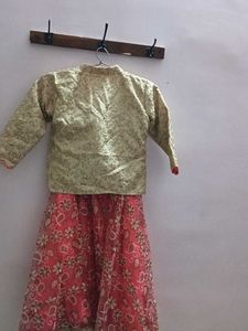 Pink Lehenga with Jacket
