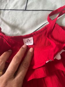 Red frock