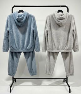 M- Couple Set heavy fleece thermal Loungewear