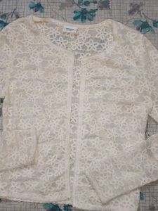 White Soft  Cardigan.