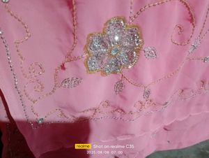 Pink Embellished Fabric🔥🔥
