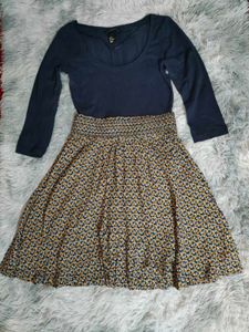 H&amp;M Navy Blue Dress