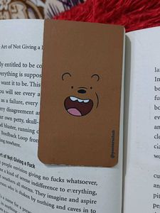 The Subtle Art of Not Giving a F*ck With Bookmark