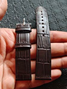 18mm Genuine Leather Watch Strap Combo