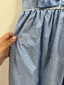 Cute Blue floral Girl dress