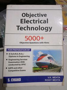 Objective Electrical Technology By VK Mehta