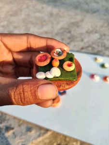 Miniature Clay Food Set