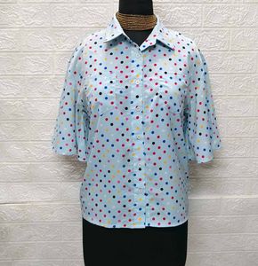 Tops & Dresses For Rupees 99 Only/Polka Dot Shirt
