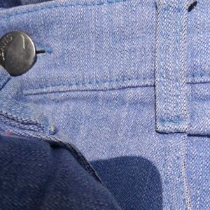 Vintage Wide Leg Denim Jeans
