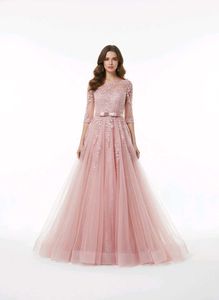 Elegant Pink Formal Gown