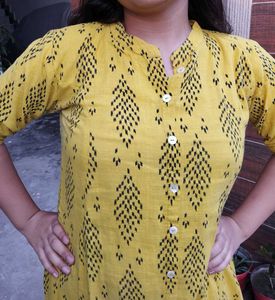 Yellow Kurti