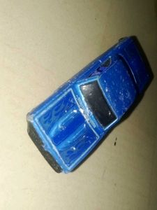 Blue Diecast Toy Car - Classic Model