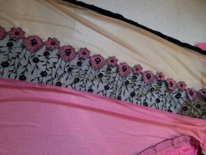 Net Velvet Shimmery Saree