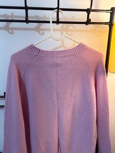 Pink Pullover Sweater