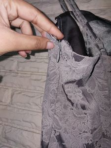 Grey Corset Type Top