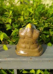 3&#34;GANPATIJI IDOL Made From Cow Dung