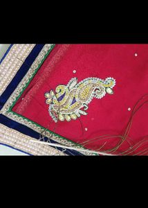Beautiful Mahroon Saari