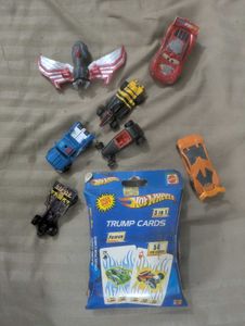 Hot Wheels, Hasbro, Disney and Trump Cards
