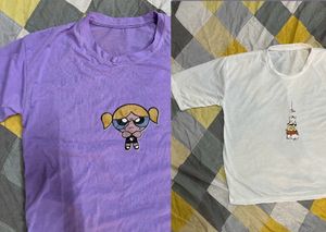 Cute Combo Of Two Oversized Tees