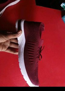 Maroon Sneakers